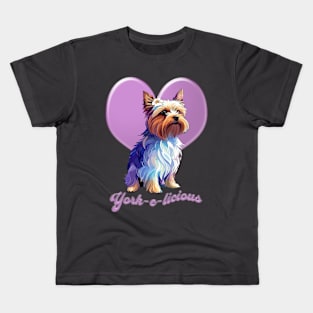 York-e-licious Yorkshire Terrier Kids T-Shirt